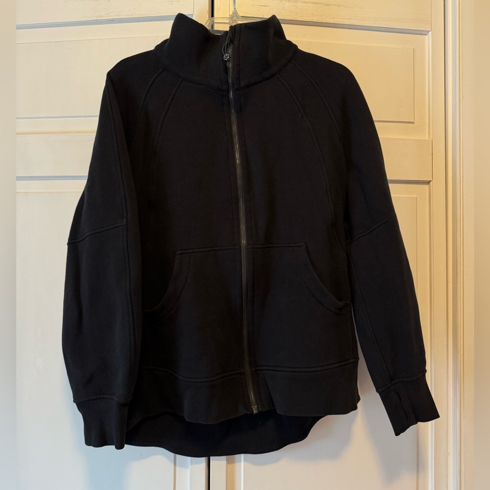 EUC hardly worn Lululemon Scuba Oversized Funnel Neck Full Zip Long